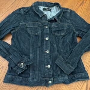 Nine West Jeans Jean Jacket Size L
